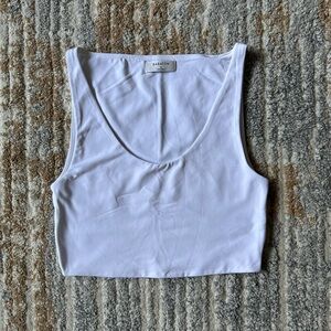 Aritzia Babaton White Tank Top